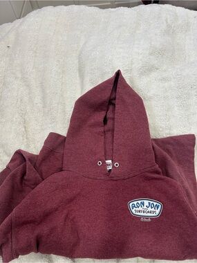 Ron Jon Women's Maroon Hoodie Sweater